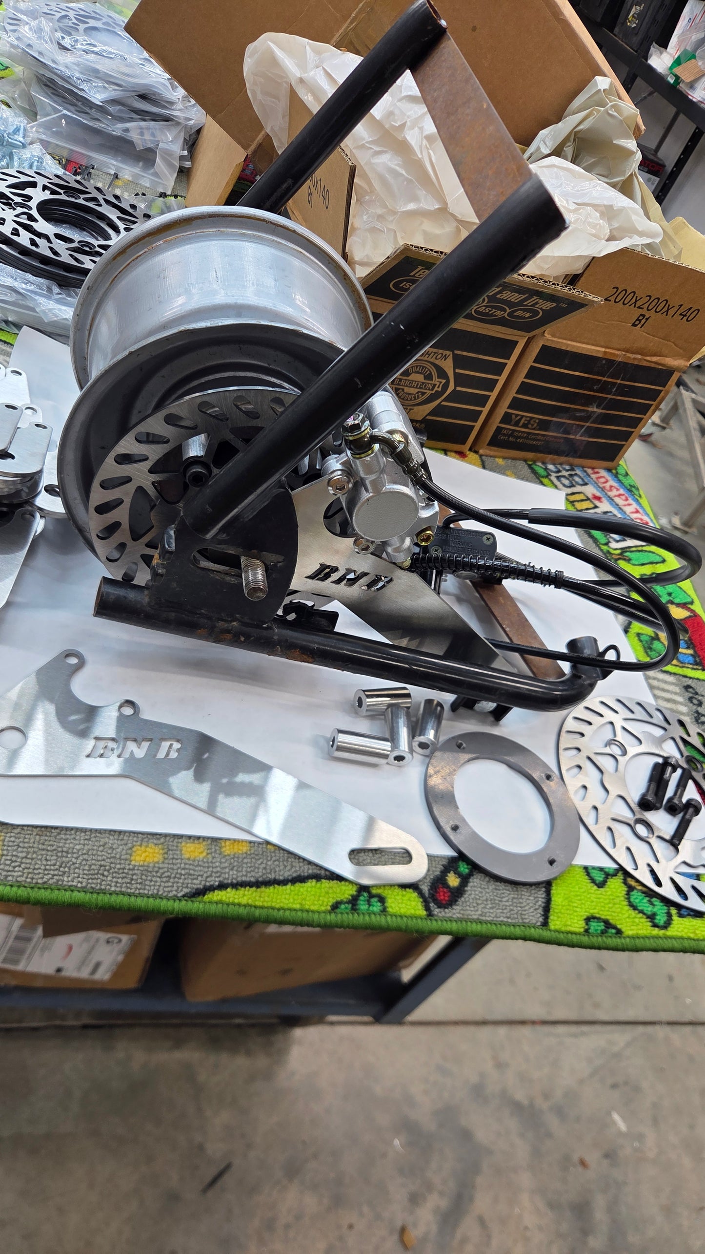 MB200 / Baja Warrior / Massimo Disc Brake Conversion Kit