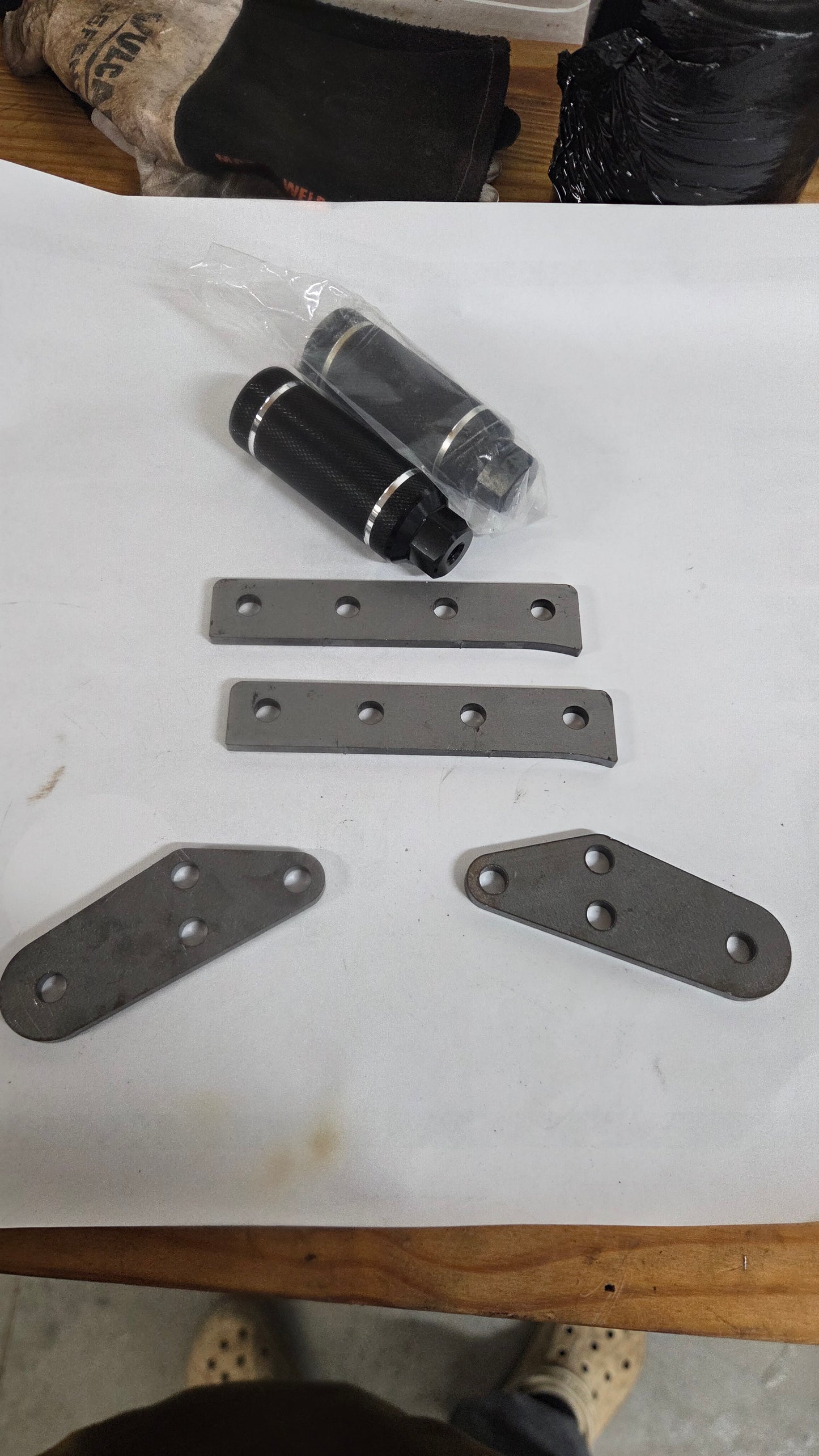 Adjustable Foot Peg Setup