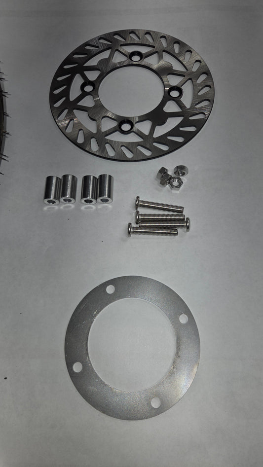 Baja Massimo Coleman Etc Drum to Disc Brake Wheel Conversion