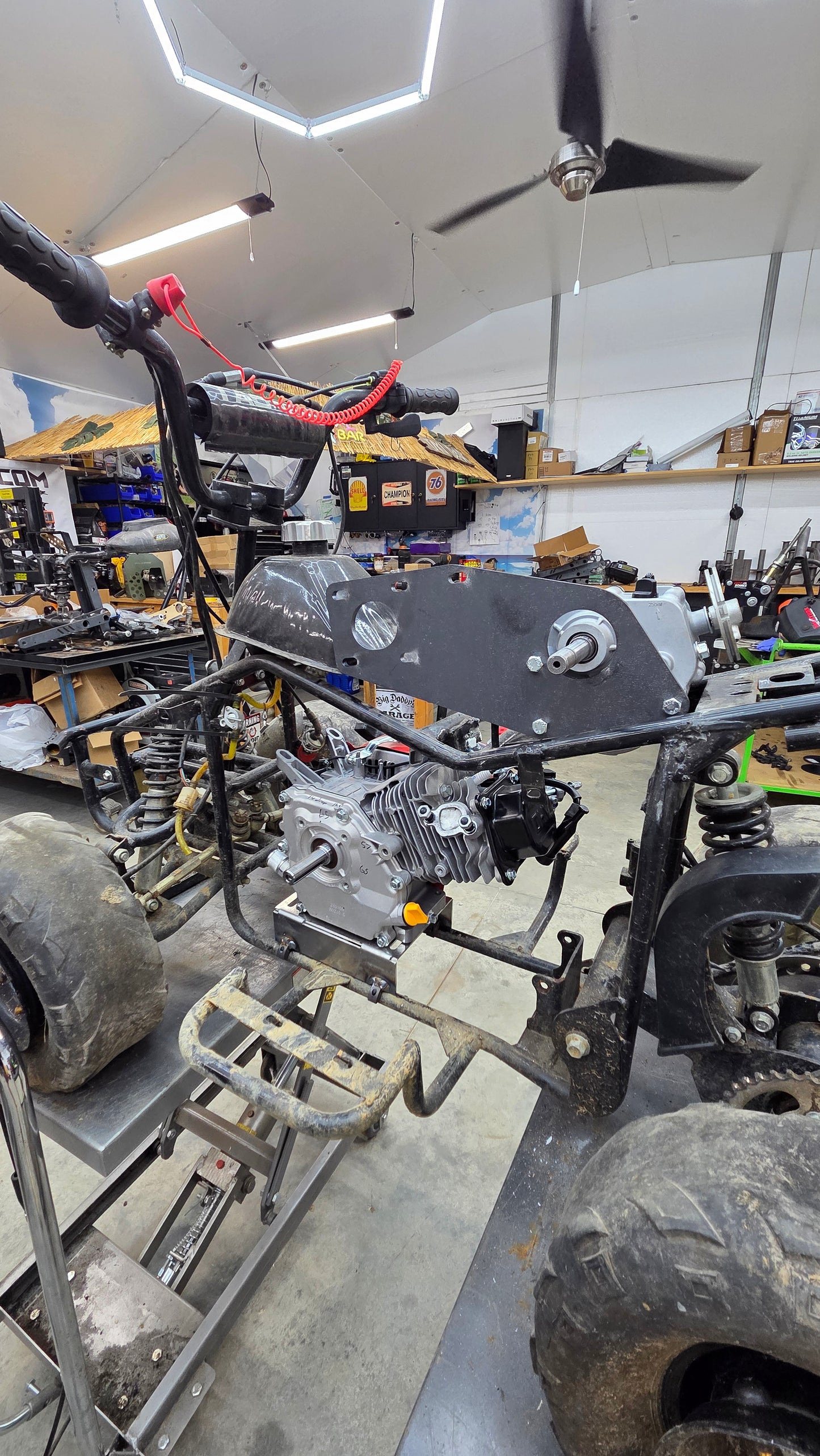 China ATV Predator/Small Block Engine Swap Mount BOLT ON