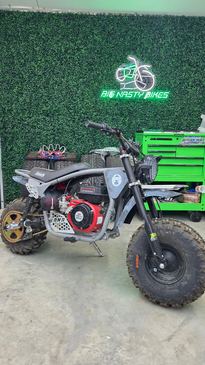 Massimo MB200 / Baja Warrior / Coleman CT200uex BT200X Inverted Front Suspension Kit Billet CNC Triples