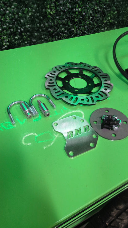 Coleman Baja Massimo Axis ETC Front Disc Conversion