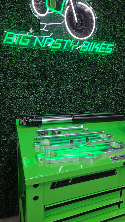 Coleman B200R/RSV Mega/Monster Moto Max 212 Inverted Front Suspension Kit Billet CNC Triples