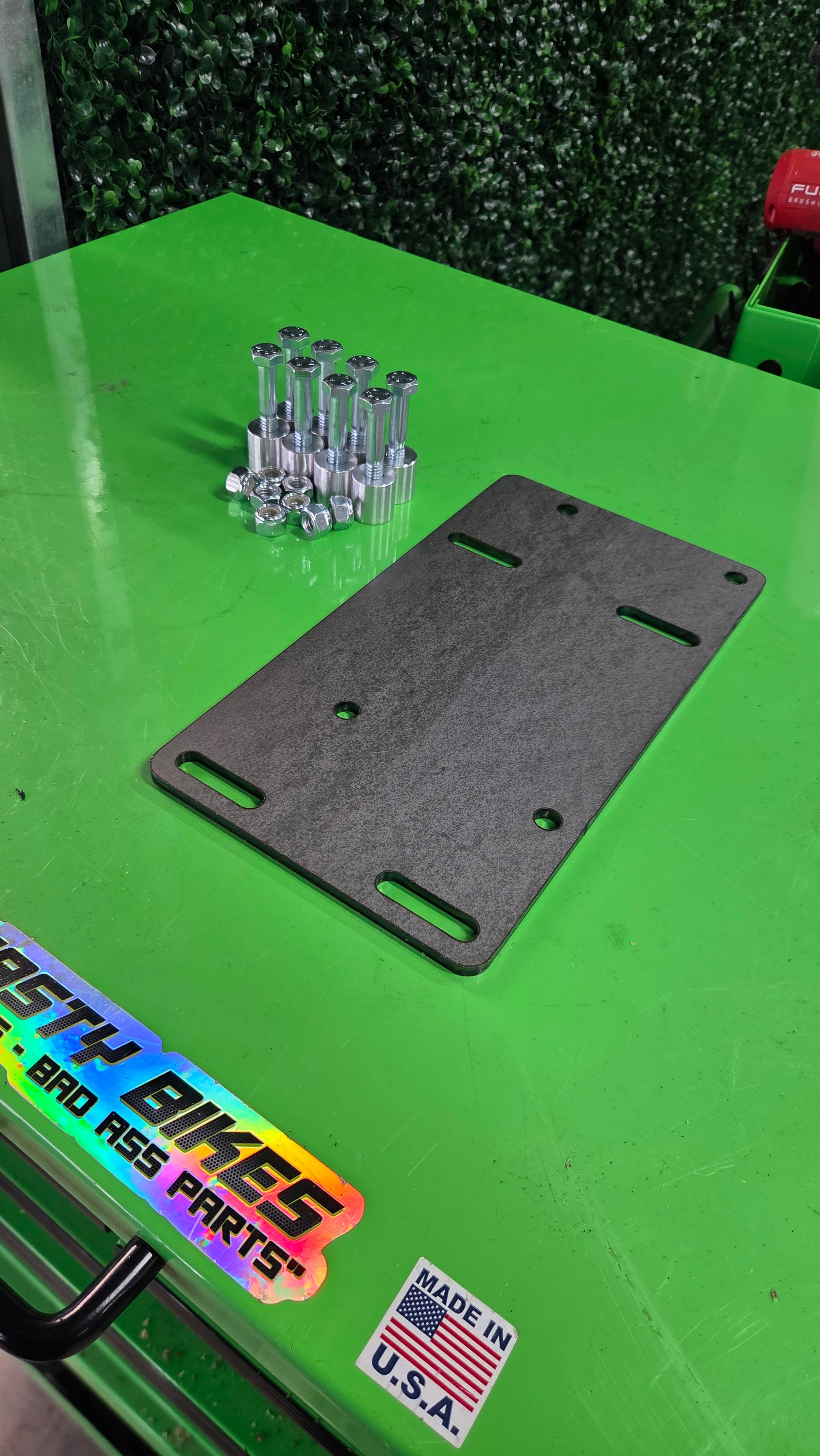 Motor Riser Plate Small Block Engine Riser/Offset Plate Kit – Big Nasty Bikes