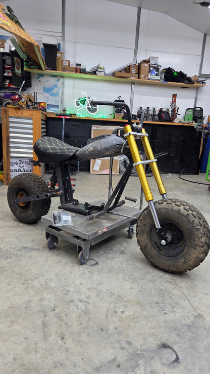 Big Tire Minibike Ultimate Front End Kit Mb200 Coleman Baja Massimo Axis Etc