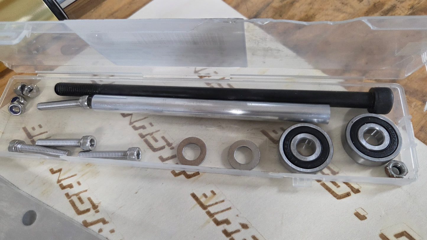 Big Tire Minibike Ultimate Front End Kit Mb200 Coleman Baja Massimo Axis Etc