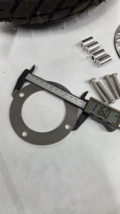 Baja Massimo Coleman Etc Drum to Disc Brake Wheel Conversion