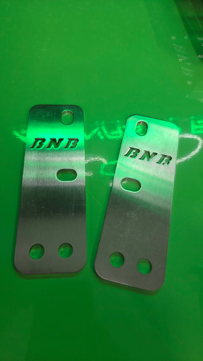 Trailmaster MB200 MB200X Hurricane Front Peg Delete Plates